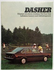 1976 Volkswagen VW Dasher Sales Brochure
