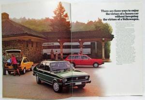 1976 Volkswagen VW Dasher Sales Brochure