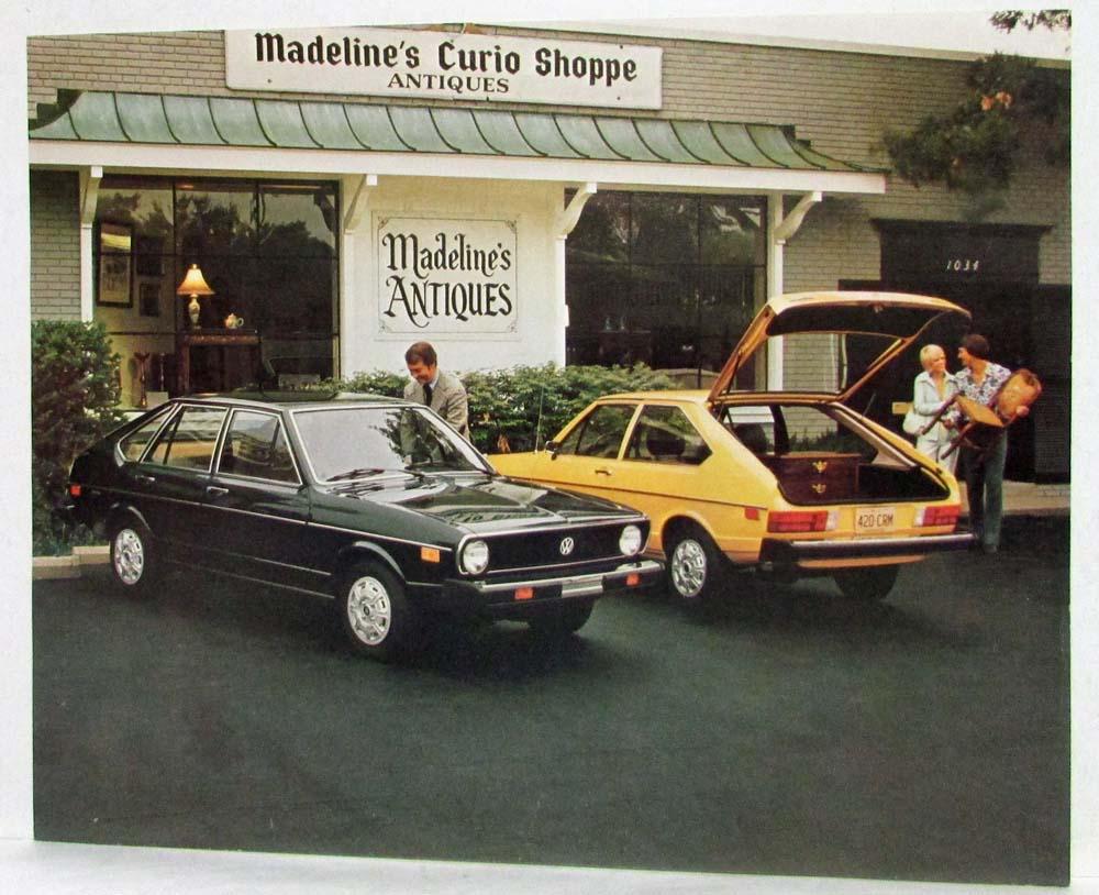 1976 Volkswagen VW Dasher Spec Sheet