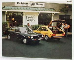 1976 Volkswagen VW Dasher Spec Sheet