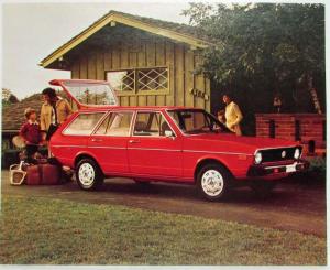 1976 Volkswagen VW Dasher Wagon Spec Sheet