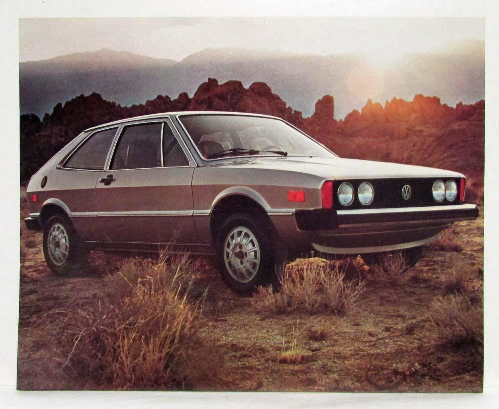 1976 Volkswagen VW Scirocco Spec Sheet