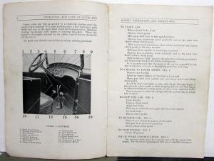 1925-1926 Overland Models 91 - 92 Operation and Care Owners Manual