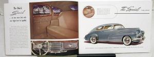 1942 Buick Series 90 70 60 50 40 Prestige Sales Brochure Catalog XL Original