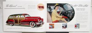 1942 Buick Series 90 70 60 50 40 Prestige Sales Brochure Catalog XL Original