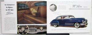 1942 Buick Series 90 70 60 50 40 Prestige Sales Brochure Catalog XL Original