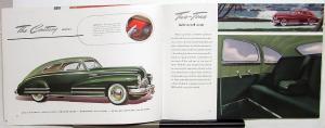 1942 Buick Series 90 70 60 50 40 Prestige Sales Brochure Catalog XL Original