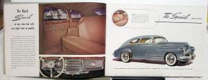 1942 Buick Series 90 70 60 50 40 Prestige Sales Brochure Catalog XL Original