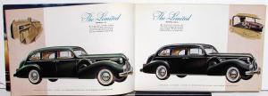 1939 Buick 8 Series 90 80 60 40 Prestige Sales Brochure Catalog Original