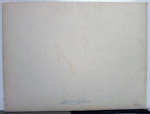 1940 Studebaker President Commander Champion Delux-Tone Sales Brochure Portfolio