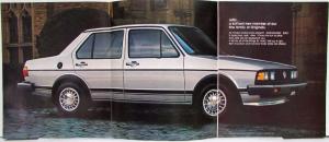 1980 Volkswagen VW Jetta Sales Brochure