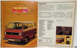 1980 Volkswagen VW Do Not Settle for Less Sales Brochure - Canadian