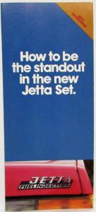 1980 Volkswagen VW Jetta Accessories Sales Folder