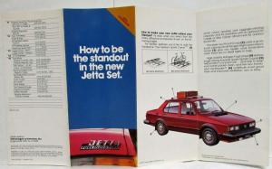 1980 Volkswagen VW Jetta Accessories Sales Folder