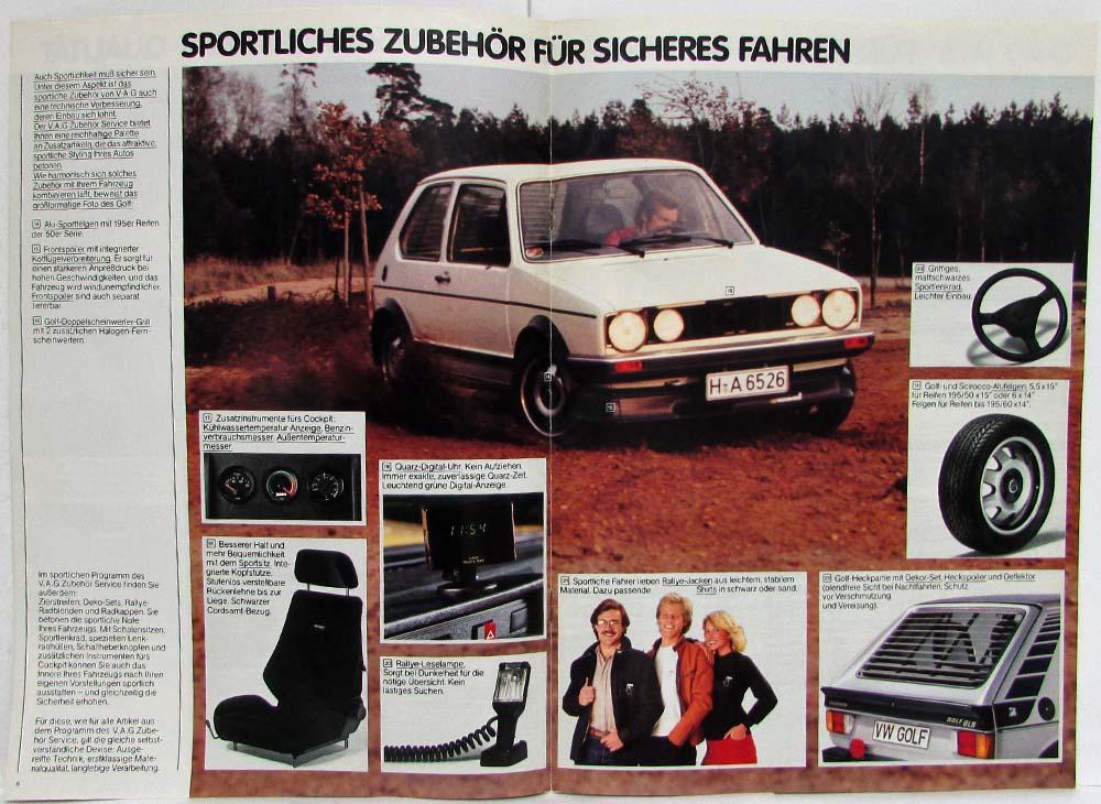 Catalogue / Brochure Volkswagen VW Der JETTA De Juillet 1980 - En Allemand - Occasion - Pièce Collector