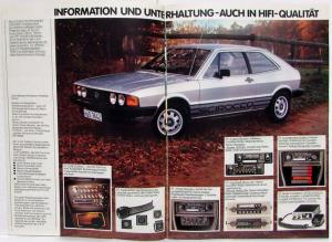 1979/1980 Volkswagen VW and Audi Accessories Sales Brochure