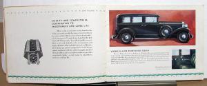 1929 Viking Eight Sedan Coupe by Olds GMC Prestige Sales Brochure Original