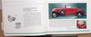 1929 Viking Eight Sedan Coupe by Olds GMC Prestige Sales Brochure Original