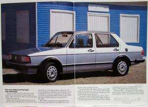1980 Volkswagen VW Jetta Sales Brochure - UK Market