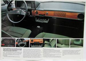 1980 Volkswagen VW Derby Sales Brochure - French Text