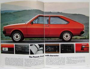 1980 Volkswagen VW Passat Sales Brochure