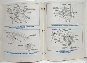 1988 GM CK Pickup Truck Features Facts Reference Data Book - Chevrolet GMC