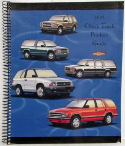 1995 Chevrolet Dealer Truck Product Guide Reference Data Book