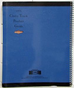 1995 Chevrolet Dealer Truck Product Guide Reference Data Book