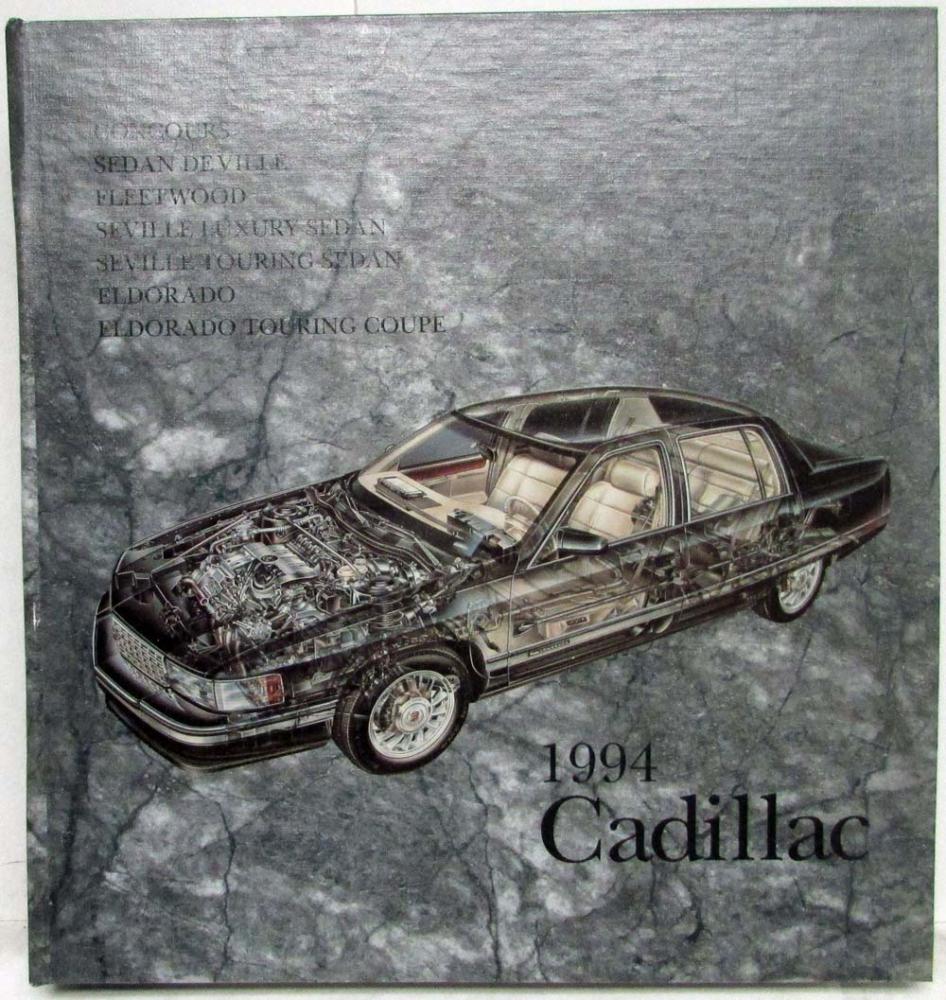 1994 Cadillac New Models Press Kit Large Editors Edition Media Eldorado Seville