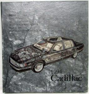 1994 Cadillac New Models Press Kit Large Editors Edition Media Eldorado Seville
