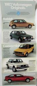 1982 Volkswagen Nothing Else is a VW Full Line Sales Folder