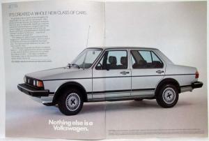 1982 Volkswagen VW Jetta Sales Brochure