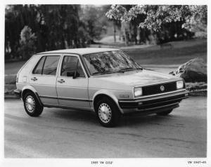 1985-1986 VW Volkswagen Golf Press Photo and Release 0062