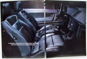 1983 Volkswagen VW Wolfsburg Limited Edition Scirocco Sales Folder