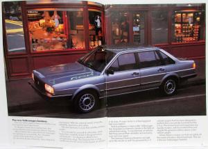 1983 Volkswagen VW Santana Sales Brochure - UK Market