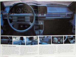 1983 Volkswagen VW Santana Sales Brochure - UK Market