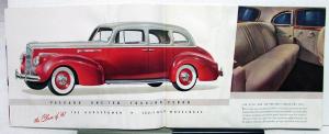 1941 Packard 110 & 120 Sales Brochure Original One-Ten One-Twenty Oversized