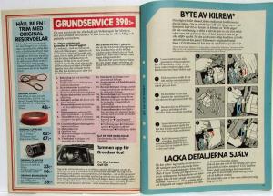 1984 Forum Magazine for Audi and Volkswagen VW People - Swedish Text