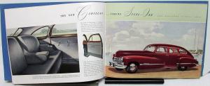 1946 Cadillac 61 62 60 Special 75 Prestige Sales Brochure Large Original