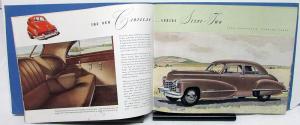 1946 Cadillac 61 62 60 Special 75 Prestige Sales Brochure Large Original