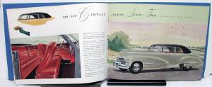 1946 Cadillac 61 62 60 Special 75 Prestige Sales Brochure Large Original