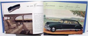 1946 Cadillac 61 62 60 Special 75 Prestige Sales Brochure Large Original