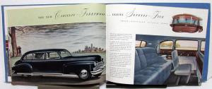 1946 Cadillac 61 62 60 Special 75 Prestige Sales Brochure Large Original