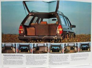 1984 Volkswagen VW Passat Sales Brochure