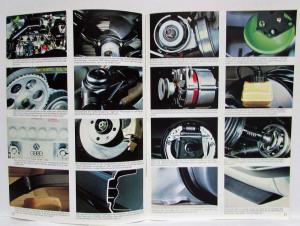 1984 Volkswagen VW Golf Cabriolet Sales Brochure - German Text