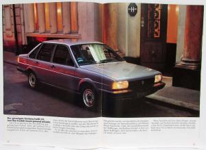 1983 Volkswagen VW Der Santana Sales Brochure - German Text