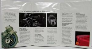 1990 Volkswagen VW Corrado Sales Folder/Poster