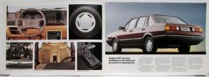 1990-1991 Volkswagen Santana Sales Brochure - Portuguese Text