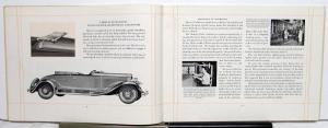 1930 Cadillac 353 Coupe Sedan & More Prestige Sales Brochure Original