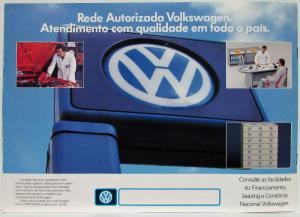 1993 Volkswagen Quantum Sales Brochure - Portuguese Text